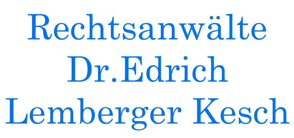 Rechtsanwälte Dr. Edrich, Lemberger, Kesch